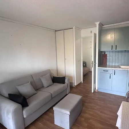 Studio 4 Pers Avec Terrasse, Piscine, Parking - 100m Plage Et Commerces - Fr-1-768-96 Сasa de vacaciones La Garonnette-Plage